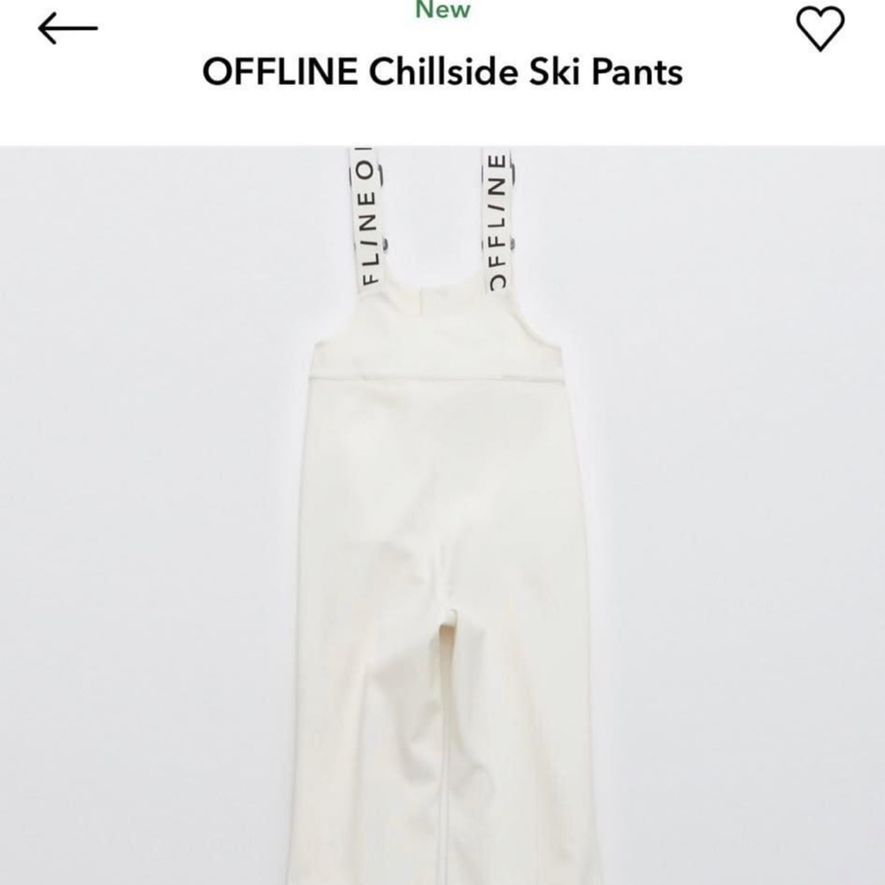 Aerie by American eagle chillside snow pant